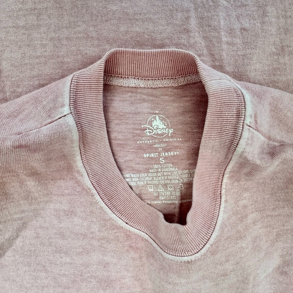 Disney Spirit Jersey Pink Gold Glitter Walt Disney World Small - Picture 5 of 5